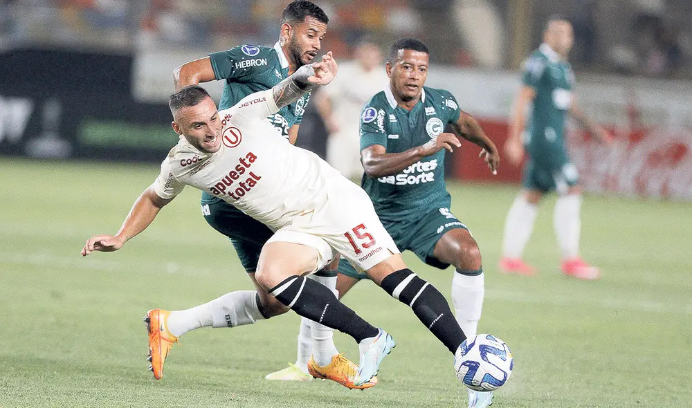 Ante su gente. Emanuel Herrera y Alex Valera serán las piezas ofensivas cremas hoy en Ate. Foto: difusión Ante su gente. Emanuel Herrera y Alex Valera serán las piezas ofensivas cremas hoy en Ate. Foto: difusión