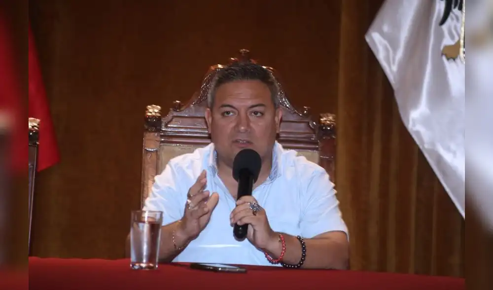 Alcalde ha sido muy cuestionado por sus actitudes. Foto: MPT Alcalde ha sido muy cuestionado por sus actitudes. Foto: MPT