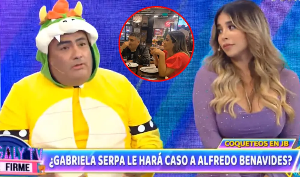 Alfredo Benavides habla sobre sus sentimientos hacia Gabriela Serpa. Foto: composición LR/ATV - video: ATV Alfredo Benavides habla sobre sus sentimientos hacia Gabriela Serpa. Foto: composición LR/ATV - video: ATV