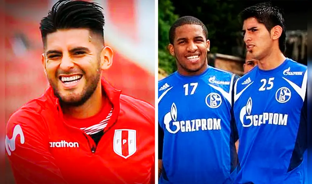 Los futbolistas peruanos Carlos Zambrano y Jefferson Farfán protagonizaron divertidas anécdotas en el extranjero, sobre todo en su estadía en Alemania. Foto: composición La República/FPF/Club Schalke 04