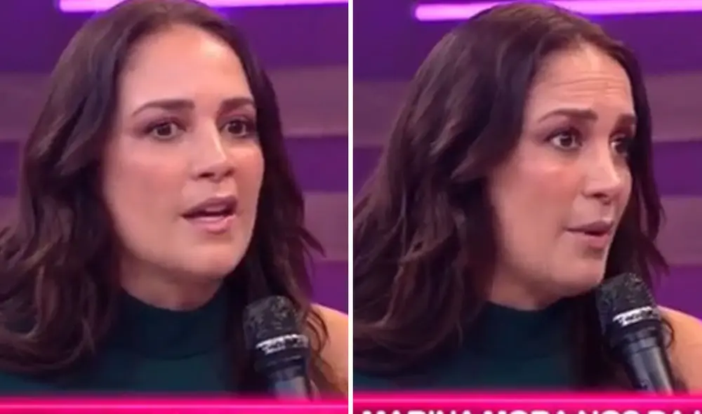 Marina Mora será madre a los 43 años de edad. Foto: composición LR/captura de América TV