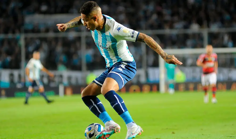 Paolo Guerrero tiene 3 goles en la Copa Libertadores 2023. Foto: Racing Paolo Guerrero tiene 3 goles en la Copa Libertadores 2023. Foto: Racing