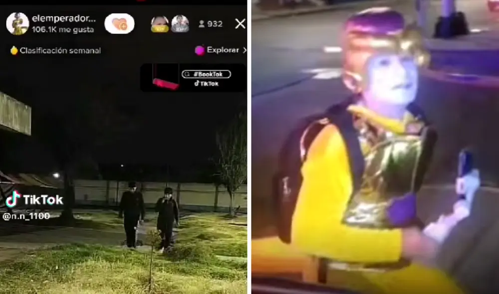 Freezer lamenta que los malhechores sean menores de edad. Foto: composición LR/captura TikTok/@n.n_1100/Huancayo Noticias/Facebook - Video: @n.n_1100/TikTok