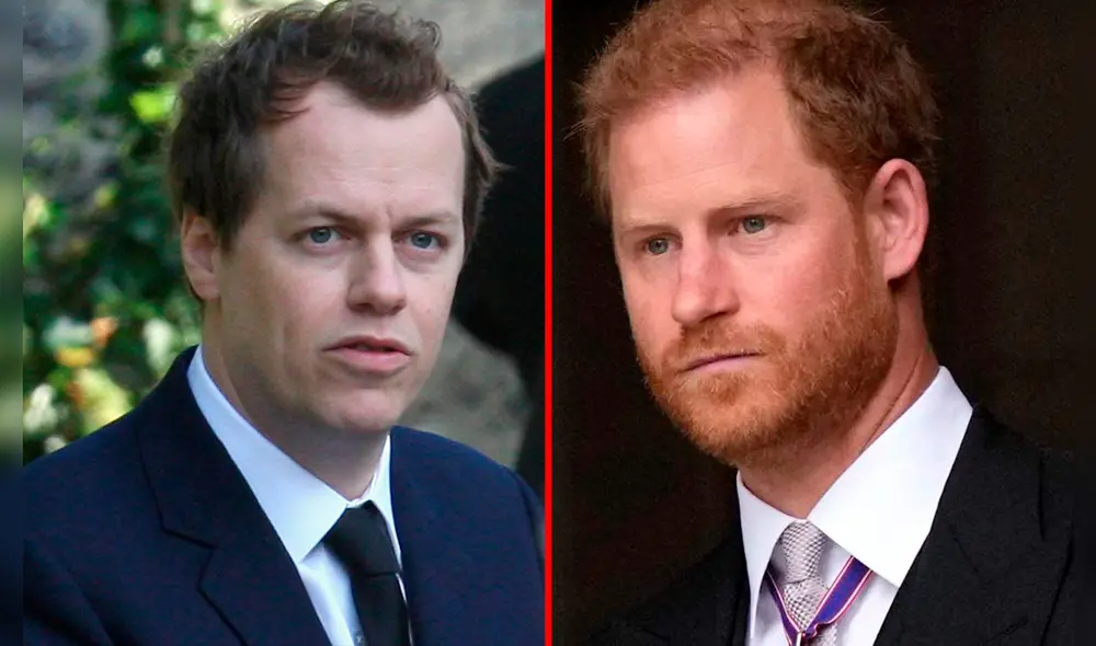 ¿Qué le dijo Tom Parker Bowles al príncipe Harry? AQUÍ te lo contamos. Foto: composición LR/The Times/AFP.
