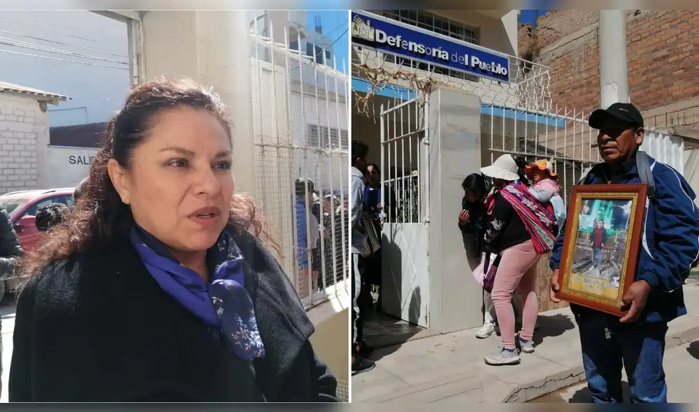 Defensora del Pueblo se reunió con afectados de protestas en Juliaca. Foto: Kleber Sánchez/La República Defensora del Pueblo se reunió con afectados de protestas en Juliaca. Foto: Kleber Sánchez/La República
