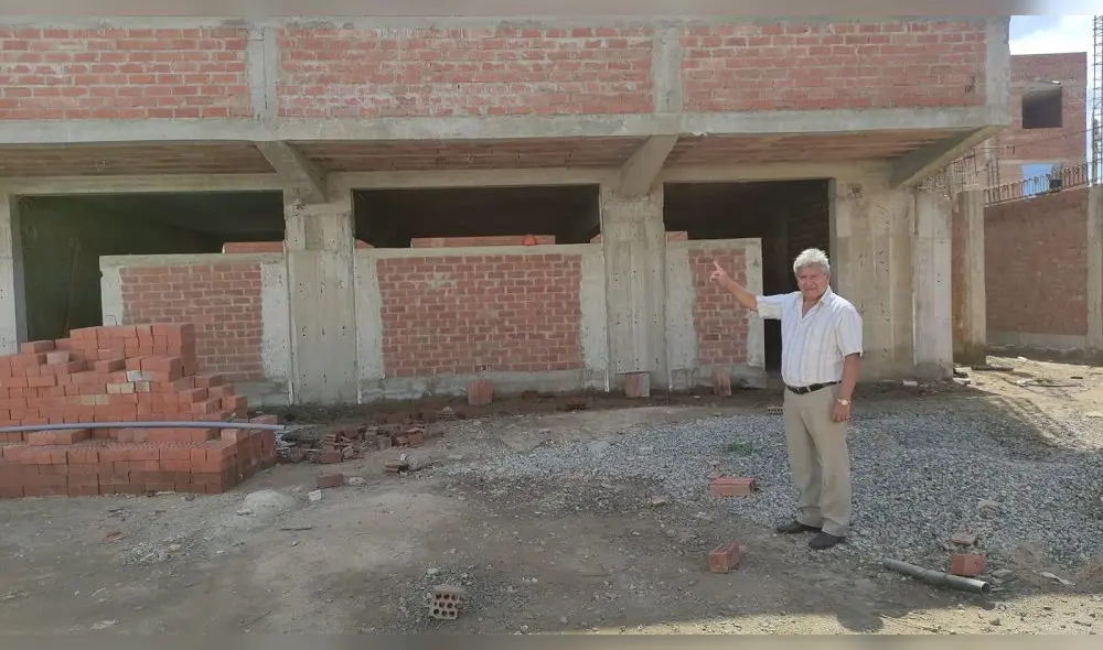 EN CHICLAYO. Obra de colegio César Vallejo aún no concluye por problemas con contratista. Foto: La República
