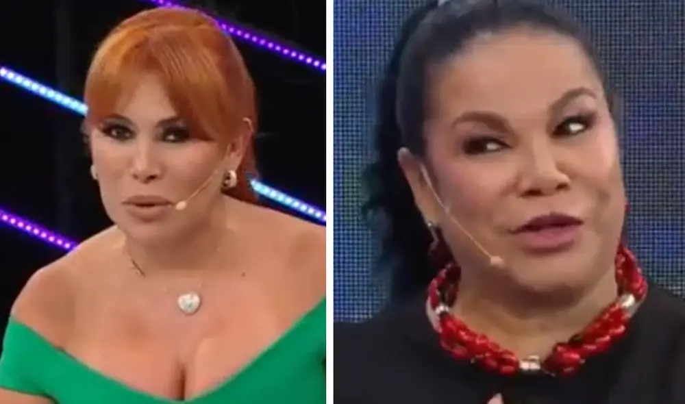 Magaly Medina conversó con Eva Ayllón sobre el apodo que le puso años atrás y que provocó su distanciamiento. Foto: composición LR/ ATV - Video: ATV