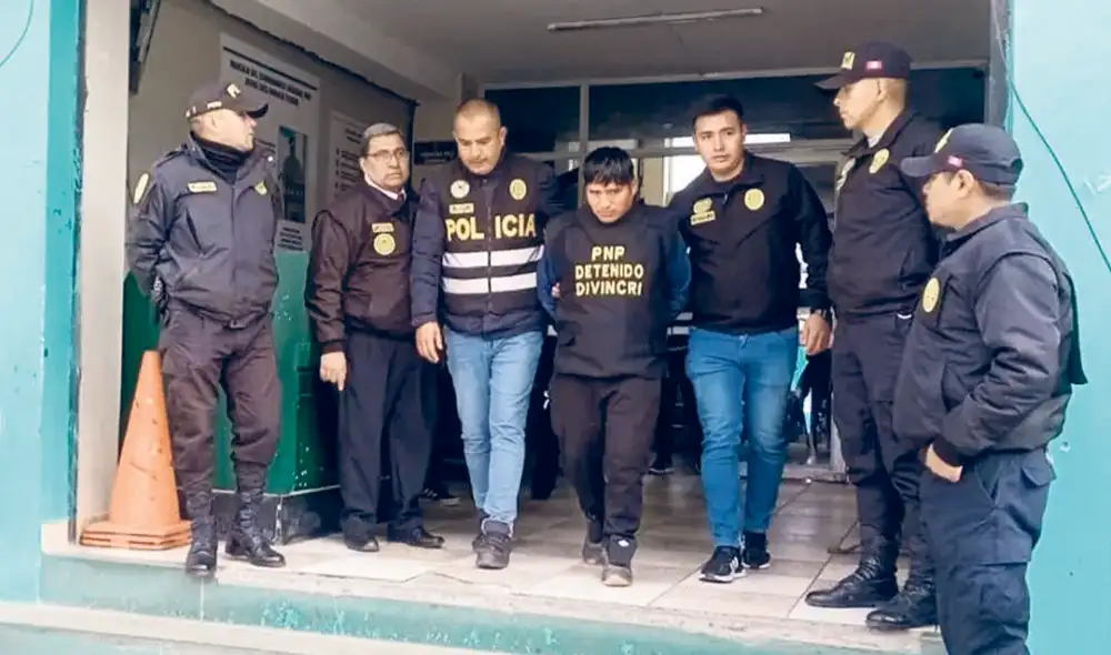 Feminicida. José Angoma Ocares fue detenido en El Tambo. Foto: difusión