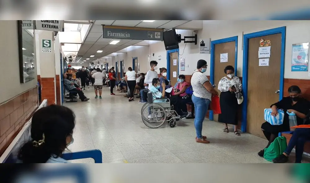 Demanda de pacientes en hospitales de Chiclayo. Foto: La República Demanda de pacientes en hospitales de Chiclayo. Foto: La República