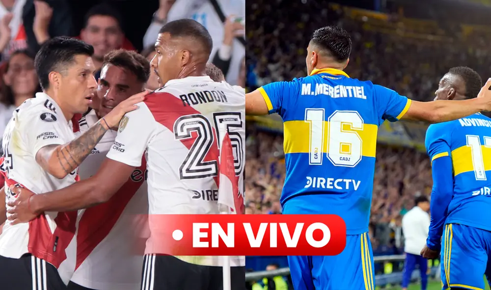 River Plate enfrentará a Boca Juniors en el Estadio Monumental de Núñez. Foto: composición LR/EFE/Boca
