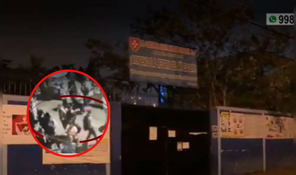 El menor logró huir tras el ataque, pero cayó desmayado en plena vía pública.. Foto: capturas de América. Video: América