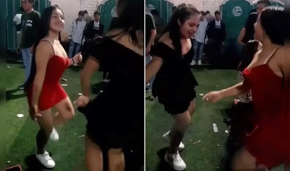 Dos jóvenes se lucieron con su forma de bailar el huayno y su video se volvió viral en redes sociales. Foto: composición LR/Facebook/Rutas Cajamarquinas