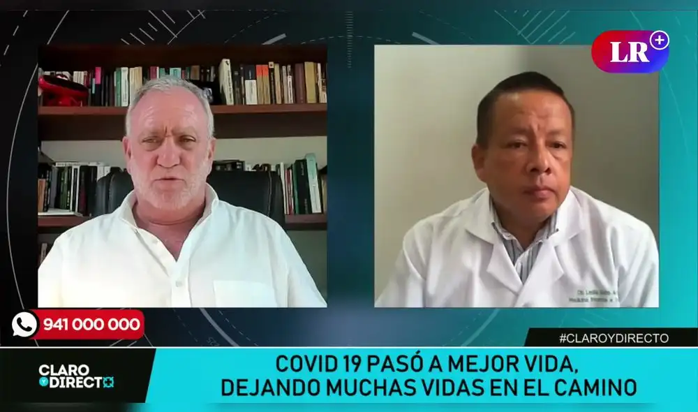 Augusto Álvarez Rodrich conversó con el infectólogo sobre las medidas de precaución contra la COVID-19 que todavía deben llevarse a cabo. Foto y Video: LR+ Augusto Álvarez Rodrich conversó con el infectólogo sobre las medidas de precaución contra la COVID-19 que todavía deben llevarse a cabo. Foto y Video: LR+