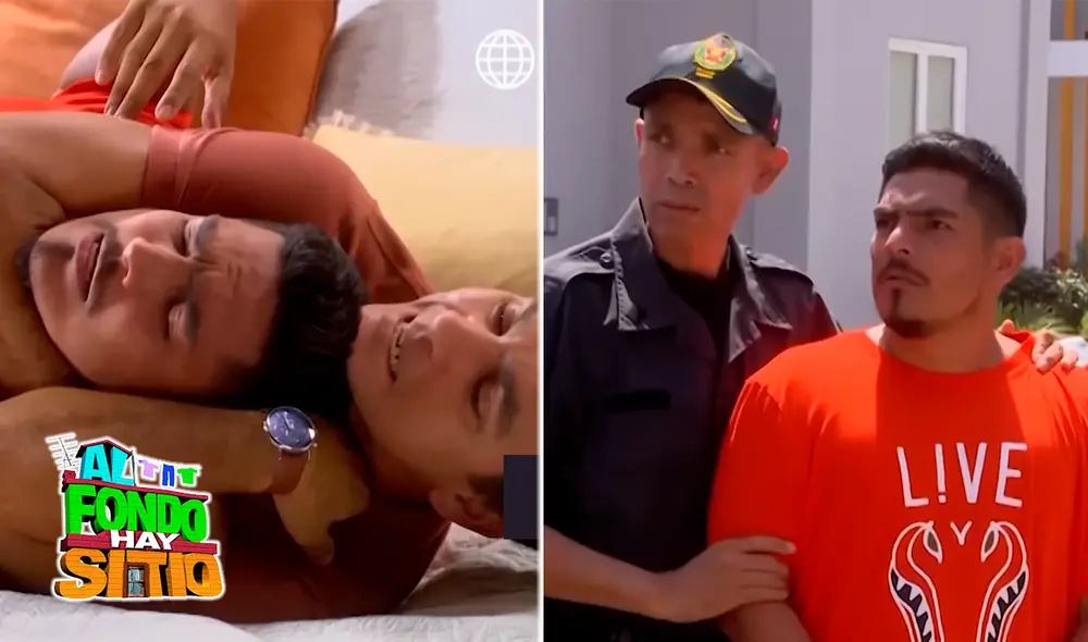 Mike no toleró el atrevimiento de Joel y llamó a la policía en "AFHS". Foto: composición LR/América TV
