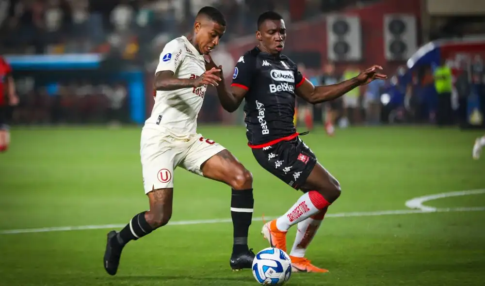 La 'U' ganó 2-0 a Santa Fe y fue multado por la Conmebol. Foto: Twitter Universitario La 'U' ganó 2-0 a Santa Fe y fue multado por la Conmebol. Foto: Twitter Universitario