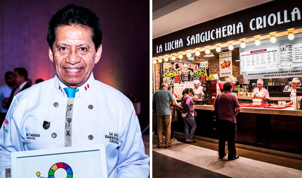 La Lucha es uno de los restaurantes más famosos de Lima. Te contamos más de su fundador, César Taboada. Foto: composición/Promperú/Facebook La Lucha Sanguchería Criolla