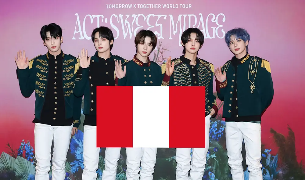 TXT es un grupo de k-pop formado por Huening Kai, Yeonjun, Soobin, Beomgyu y Taehyun. Foto: composición LR/HYBE