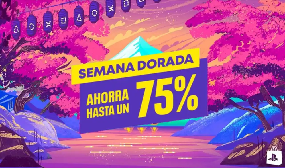 ¡Aprovecha la promoción de la Semana Dorada! Adquiere tus juegos favoritos con descuento en la PlayStation Store. Foto: PlayStation