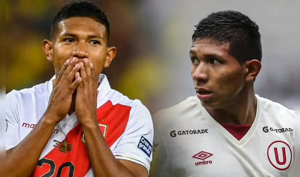 Edison Flores fue mundialista con la selección peruana en Rusia 2018. Foto: composición LR/AFP/Universitario