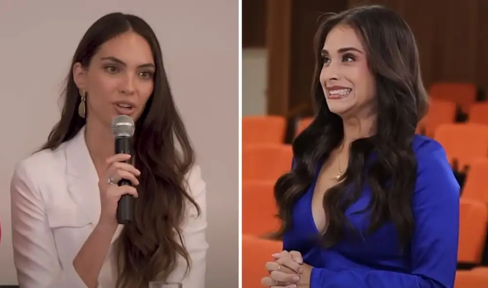 Natalie Vértiz es jurado del Miss Perú 2023. Foto: composición LR/ Captura de YouTube/ Miss Perú Oficial - Video: Miss Perú