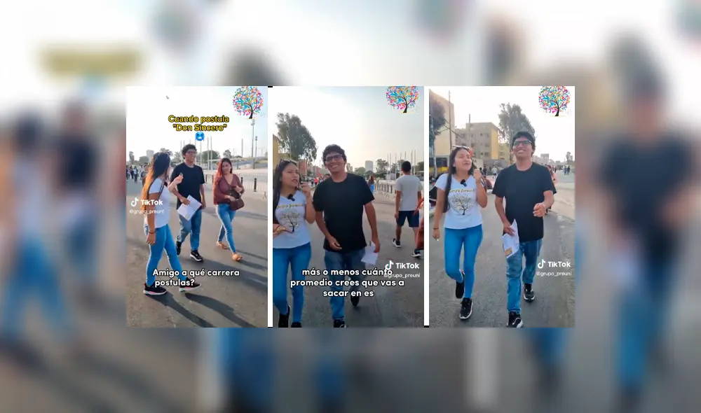 El video cuenta con más de 214.000 reproducciones. Foto: composición LR/TikTok/@grupo_preuni El video cuenta con más de 214.000 reproducciones. Foto: composición LR/TikTok/@grupo_preuni