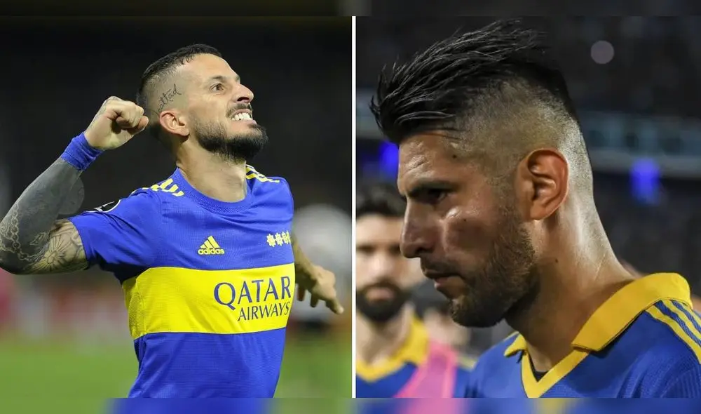 Zambrano y Benedetto se pelearon en un partido contra Racing. Foto: composición GLR