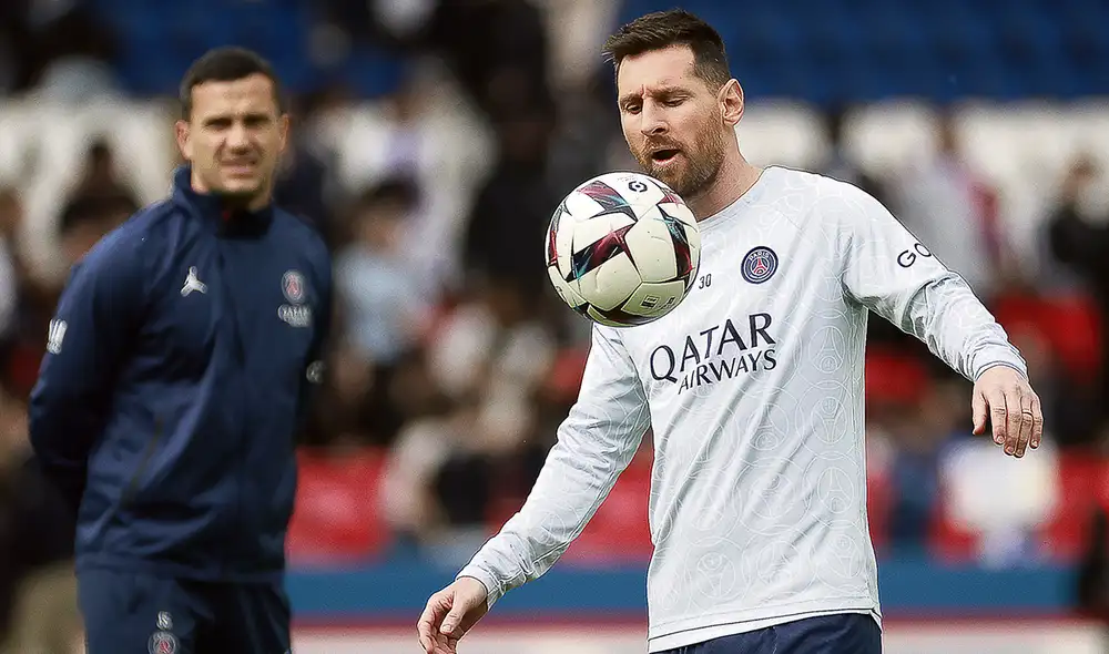 Salió al frente. Messi decidió hablar de lo sucedido tras su viaje a Arabia con su familia. Foto: EFE Salió al frente. Messi decidió hablar de lo sucedido tras su viaje a Arabia con su familia. Foto: EFE