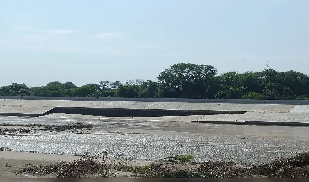 Obra se inauguró en diciembre de 2022, pero ya colapsó. Foto: Almendra Ruesta-Urpi LR