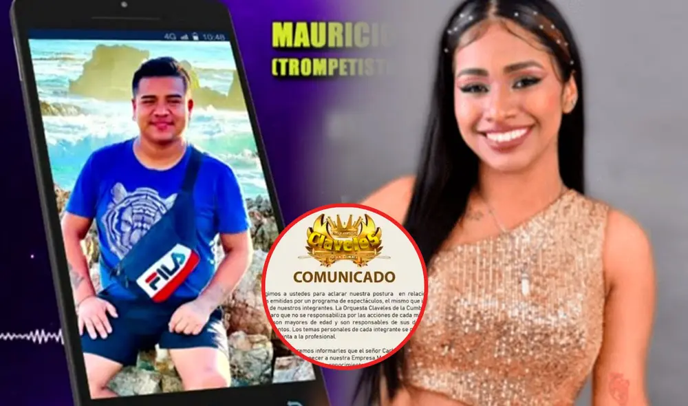 Los Claveles de la Cumbia despide a trompetista por infidelidad. Foto: composición LR/captura ATV/difusión Los Claveles de la Cumbia despide a trompetista por infidelidad. Foto: composición LR/captura ATV/difusión