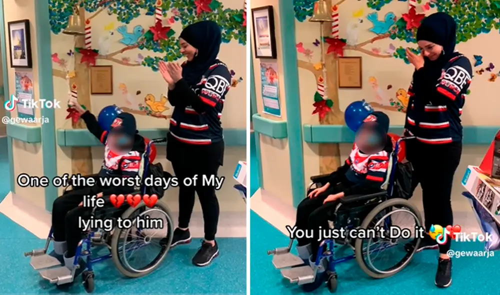 El pequeño padecía linfoma no Hodgkin. Foto: composición LR/@gewaarja El pequeño padecía linfoma no Hodgkin. Foto: composición LR/@gewaarja