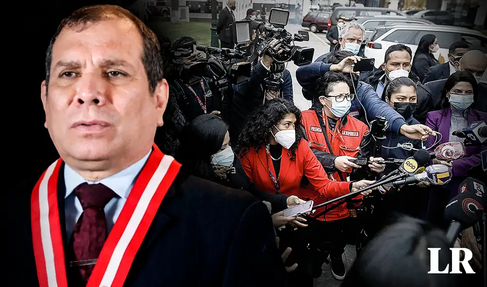 Javier Arévalo considera que el dictamen impulsado por el Congreso no afectaría a la prensa. Foto: composición Fabrizio Oviedo/Andina/Perú Legal - Video: Barbara Mamani/La República Javier Arévalo considera que el dictamen impulsado por el Congreso no afectaría a la prensa. Foto: composición Fabrizio Oviedo/Andina/Perú Legal - Video: Barbara Mamani/La República