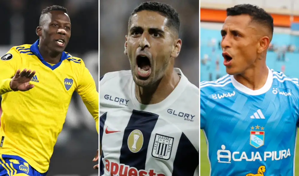 Advíncula, Sabbag y Yotún buscarán ser protagonistas del día. Foto: composición LR/AFP/Alianza Lima/Sporting Cristal