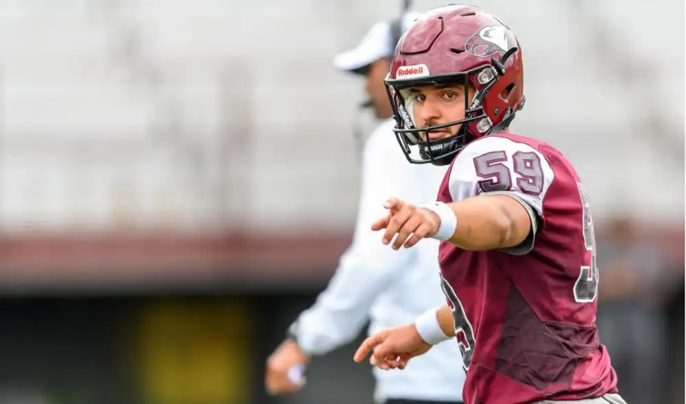 "Mi promedio del 2022 es de 42 yardas. En las ligas como la NFL el promedio está en 46". Foto: Juan Velarde/La República "Mi promedio del 2022 es de 42 yardas. En las ligas como la NFL el promedio está en 46". Foto: Juan Velarde/La República