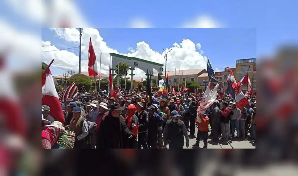 Protestas. Dirigentes insisten con renuncia de Boluarte. Foto: La República.