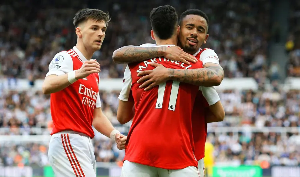 Arsenal está derrotando al Newcastle en el St. James' Park. Foto: Arsenal Arsenal está derrotando al Newcastle en el St. James' Park. Foto: Arsenal