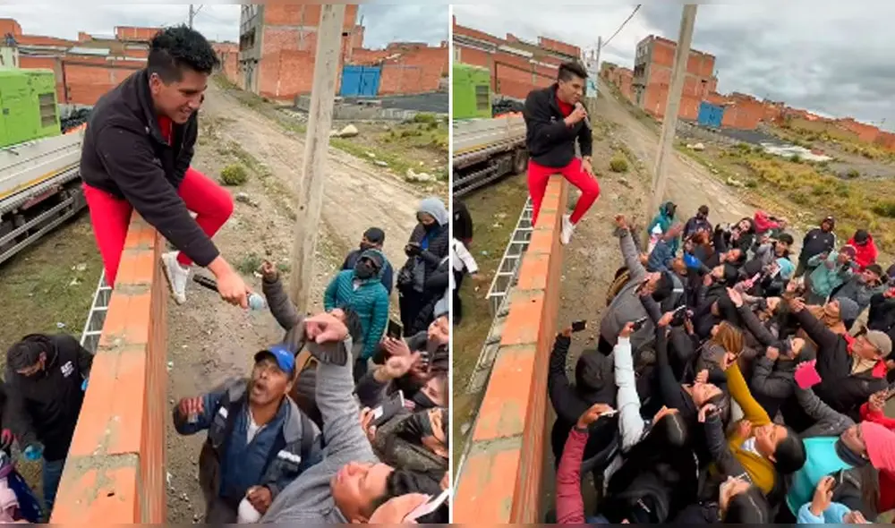 Orquesta de cumbia brilla en los escenarios altiplánicos. Foto: captura/Los Capos/Facebook