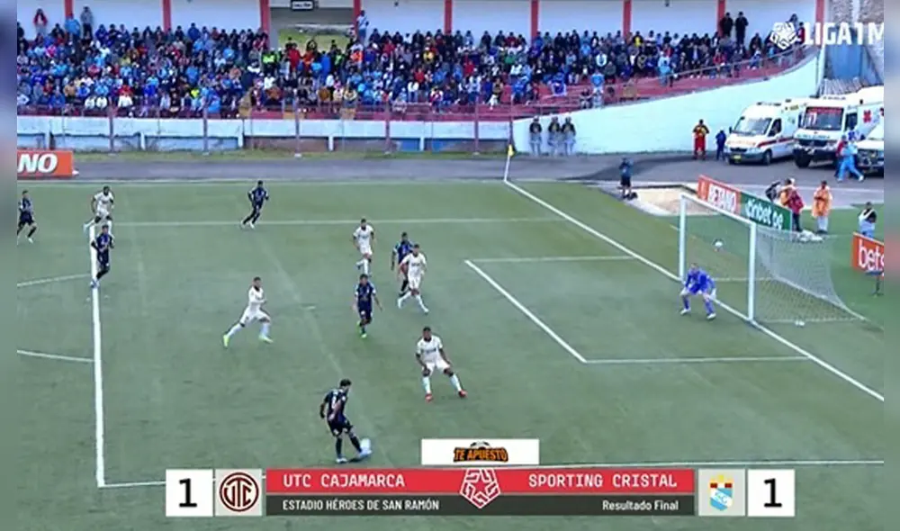 Brenner Marlos llegó a Sporting Cristal en el 2023. Foto: Liga 1 Max