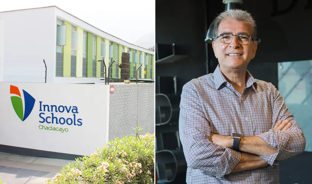 Jorge Yzusqui estudió la carrera de Ingeniería Industrial. Foto: composición LR/captura de YouTube/Semana Económica/Innova Schools