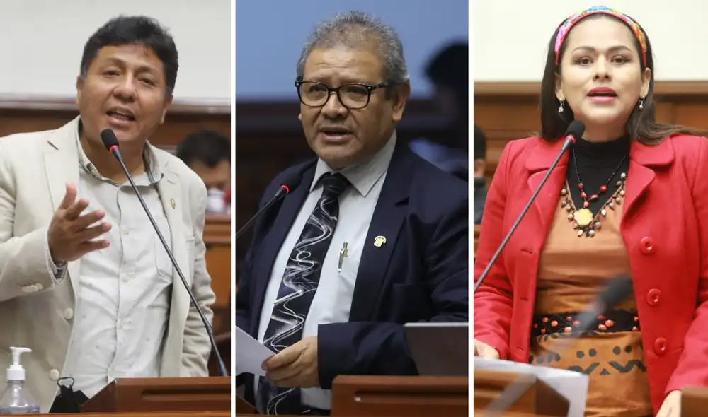 Raúl Doroteo, Javier Padilla y Silvana Robles protagonizan el último cuestionamiento al Congreso. Foto: Congreso Raúl Doroteo, Javier Padilla y Silvana Robles protagonizan el último cuestionamiento al Congreso. Foto: Congreso
