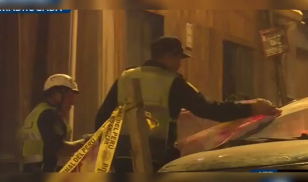 Policía investiga posible ajuste de cuentas en Ate. Foto: captura Panamericana - Video: Panamericana