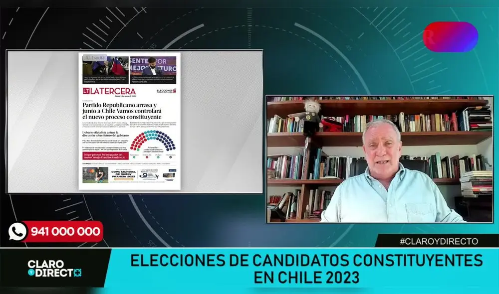 Augusto Álvarez Rodrich habla sobre la situación de Chile. Foto/Video: LR+