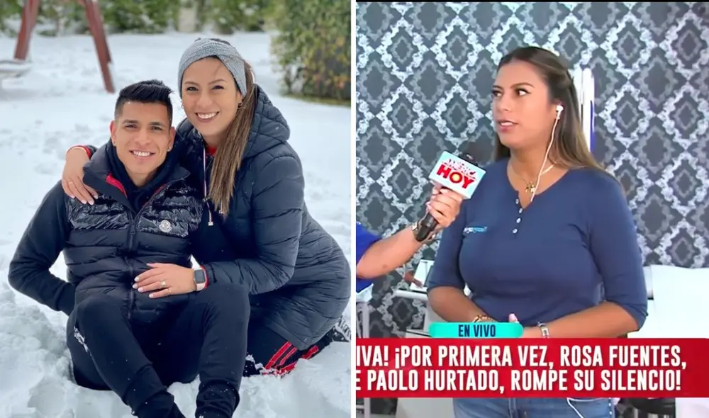 Rosa Fuentes se sincera sobre su relación actual con Paolo Hurtado. Foto: composición LR/ Instagram/ América TV - Video: América TV Rosa Fuentes se sincera sobre su relación actual con Paolo Hurtado. Foto: composición LR/ Instagram/ América TV - Video: América TV