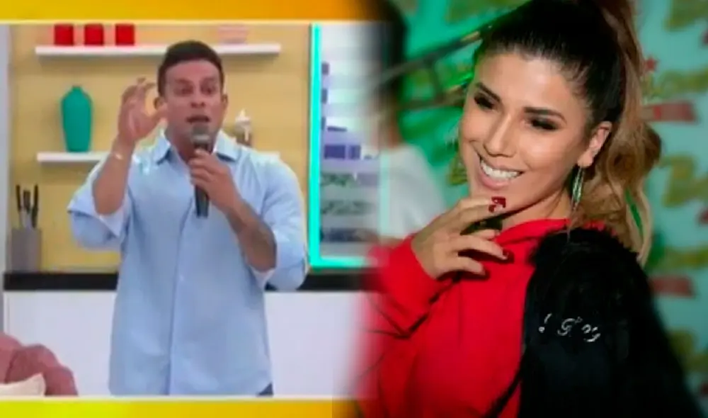 El cantante de cumbia enfureció por declaraciones de Yahaira Plasencia. Foto: composición/LR/captura América Tv/difusión