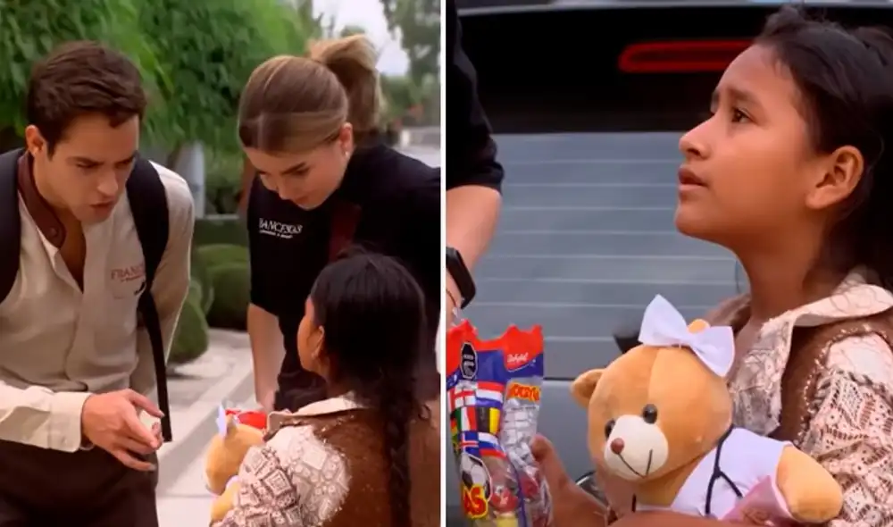 Paquita Yunque se topó con Cristóbal en medio de la calle en "Al fondo hay sitio". Foto: composición LR/América TV Paquita Yunque se topó con Cristóbal en medio de la calle en "Al fondo hay sitio". Foto: composición LR/América TV