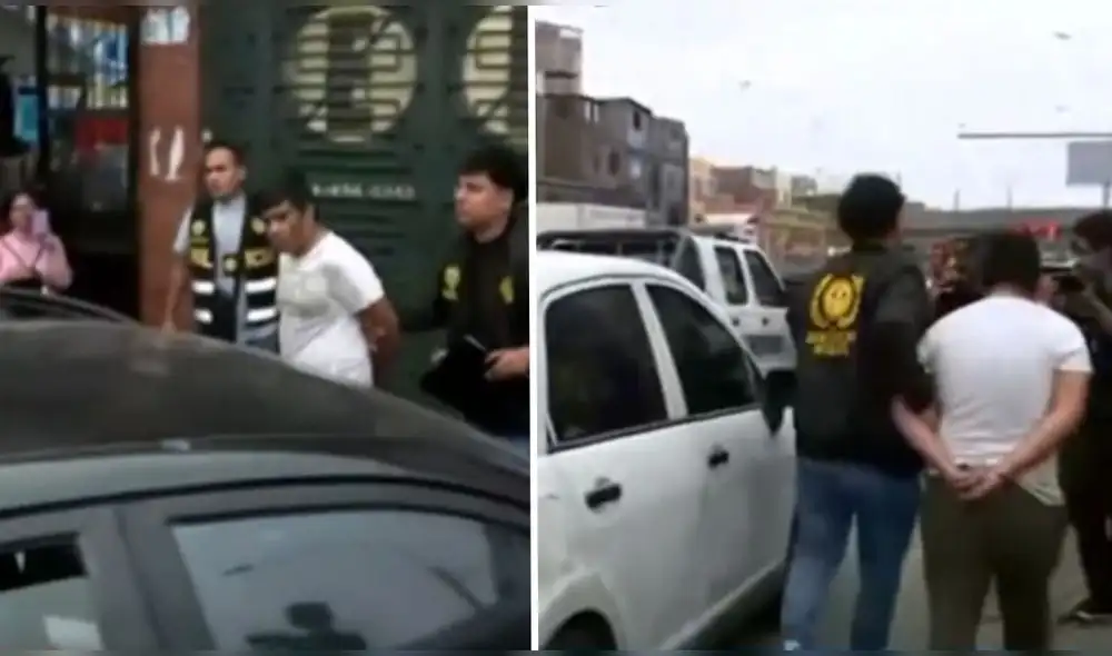 Los delincuentes fueron capturados en la avenida México. Foto: Canal N