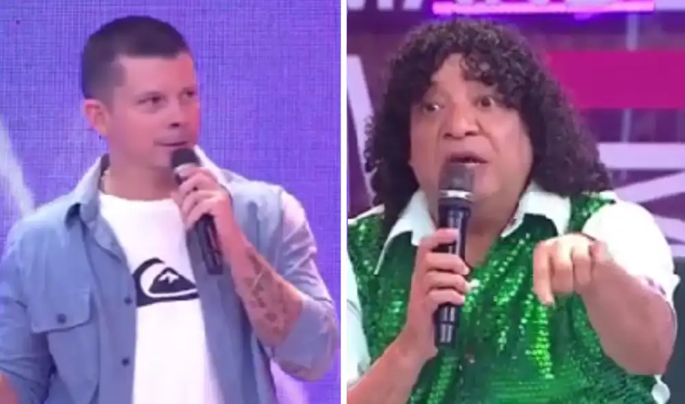 Carlos Vílchez dejó sin palabras a Mario Hart en "Mande quien mande". Foto: composición LR/América TV/Mande quien mande - Video: América TV