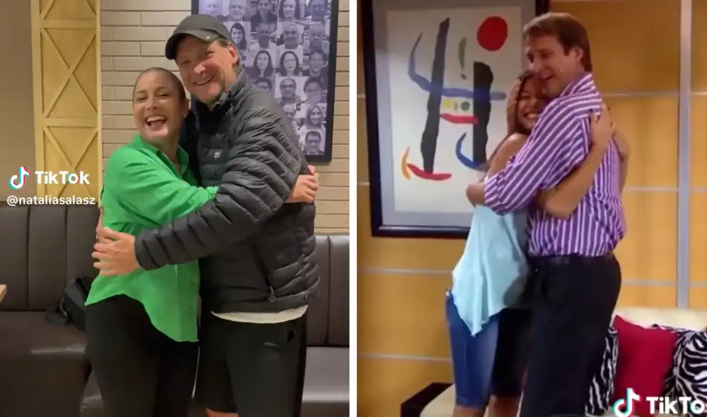 Natalia Salas conmovió a sus seguidores con un video grabado con Christian Thorsen. Foto: Composición LR / TikTok / Natalia Salas Natalia Salas conmovió a sus seguidores con un video grabado con Christian Thorsen. Foto: Composición LR / TikTok / Natalia Salas