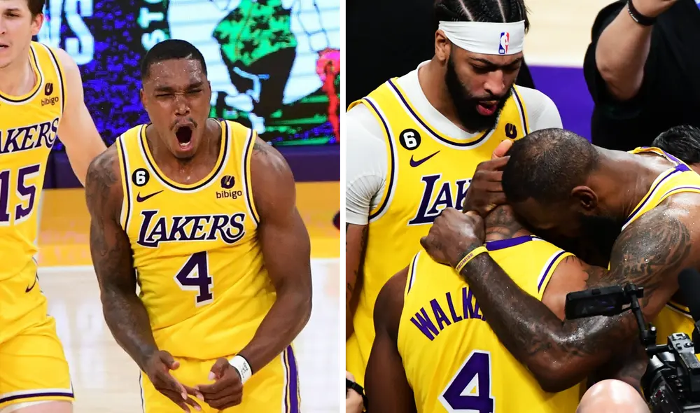 Los Lakers se imponen 104 a 101 contra los Golden State Warriors en un partido muy ajustado y reñido. Foto: composición LR/Twitter/ESPN