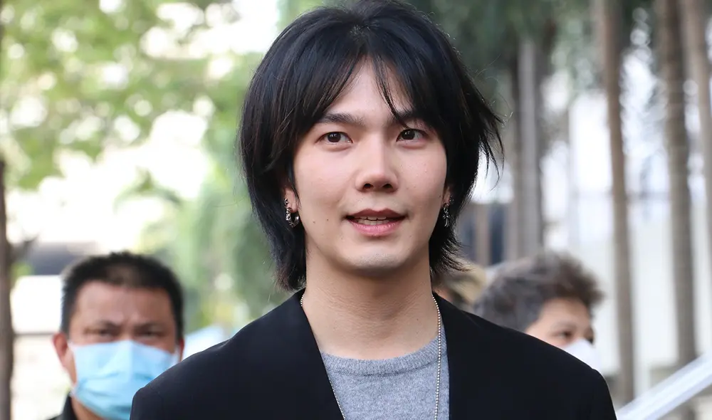 Build Jakapan declaró a la salida de la corte en febrero del 2023. Foto: Workpoint Today