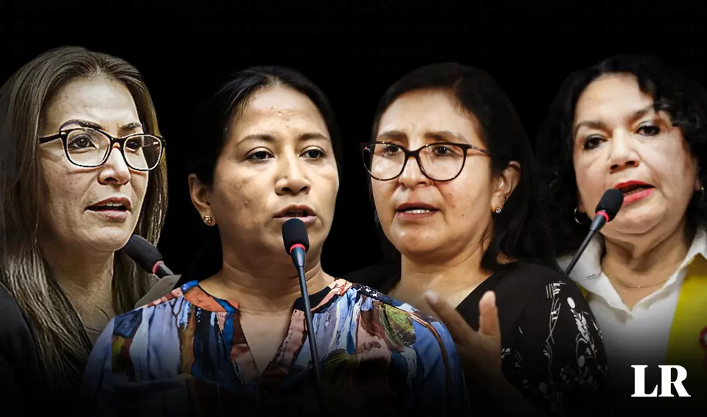 Las congresistas son acusadas del presunto delito de concusión. Foto: composición de Jazmín Ceras/La RepúblicaLR